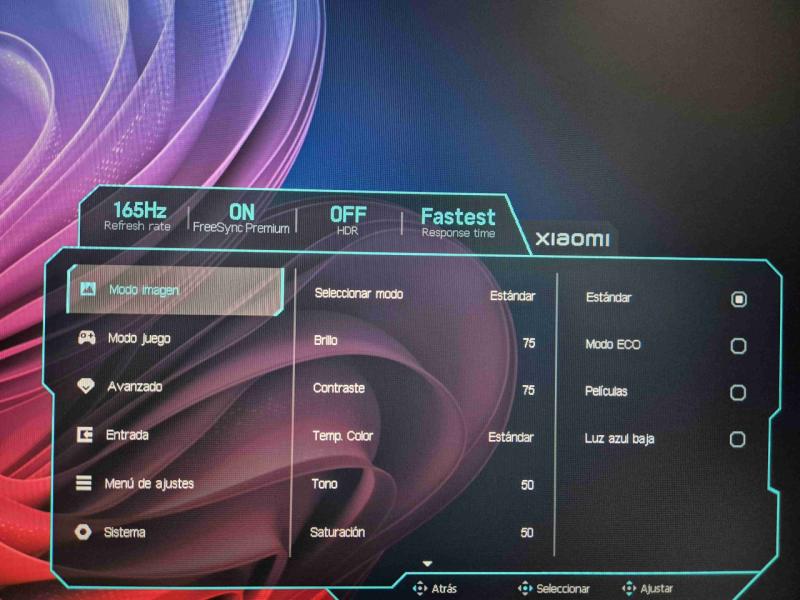 Monitor Xiaomi 27 G27i 27" 165HZ IPS 1ms/FreeSync - 3