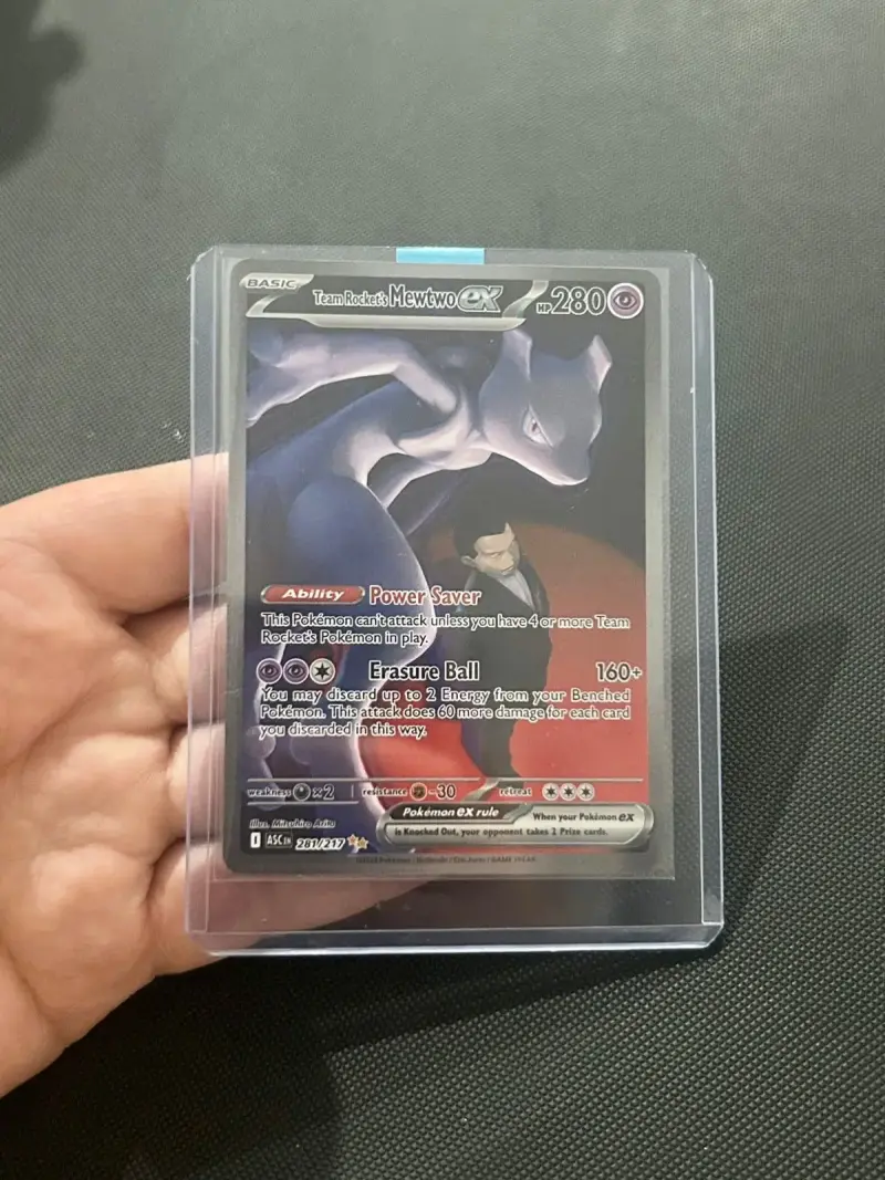 Carta Pokémon GX Mewtwo