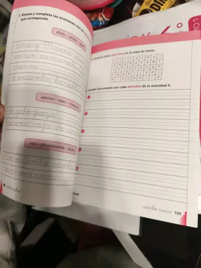 Cuaderno Caligrafía 4° básico Santillana - miniatura 4