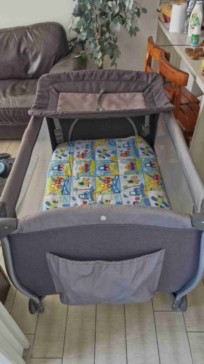 Cuna Infanti Playard Luna Gris - miniatura 3