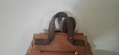 Cartera marrón Amphora con etiqueta - miniatura 3