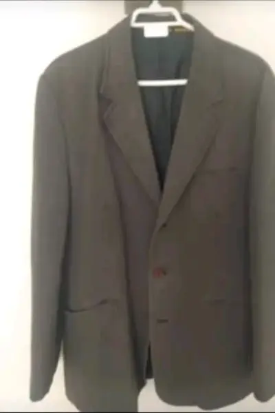 Blazer formal gris oscuro - miniatura 1