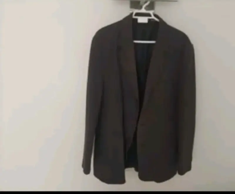 Blazer formal gris oscuro - 2