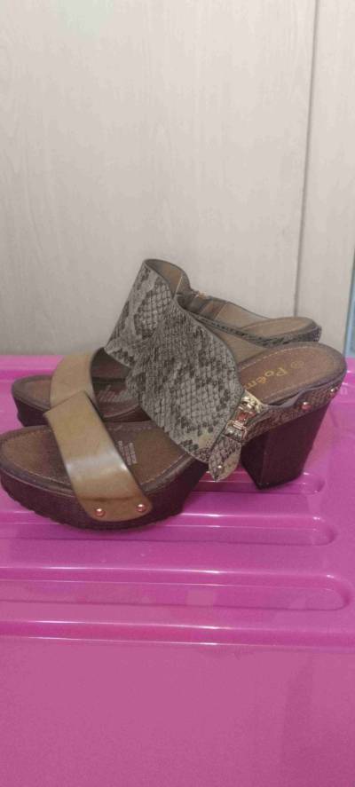 Sandalias piel de serpiente - miniatura 2