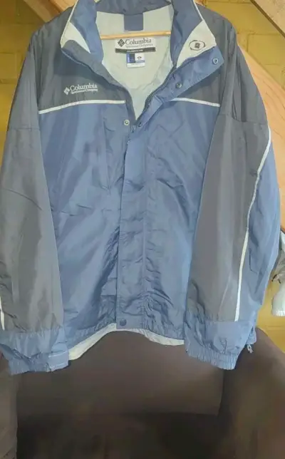 Chaqueta Columbia azul xl - miniatura 3