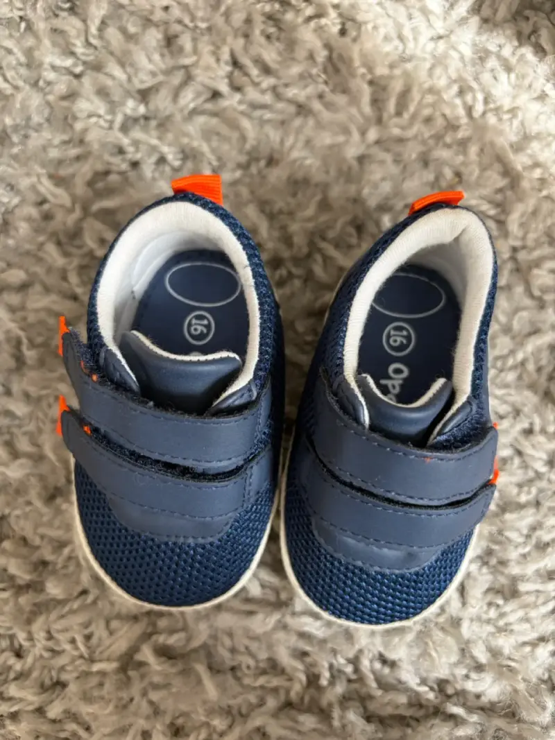 Zapatos deportivos azul para bebé - 1