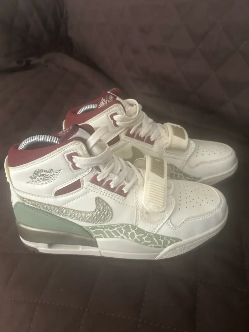 Zapatillas deportivas blancas y verdes - 3