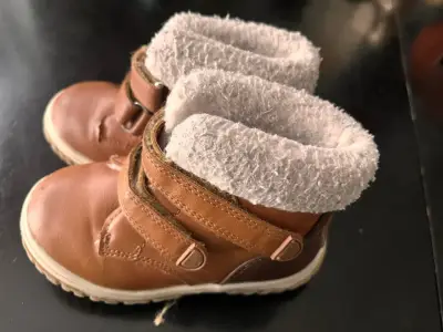 Botitas marrones Bamers para niña - miniatura 1