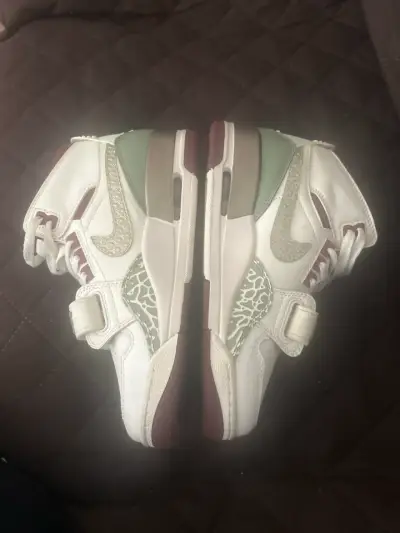 Zapatillas deportivas blancas y verdes - miniatura 4