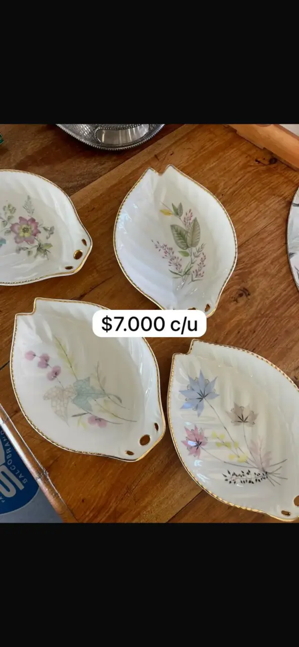 Platos de porcelana decorativos - 1