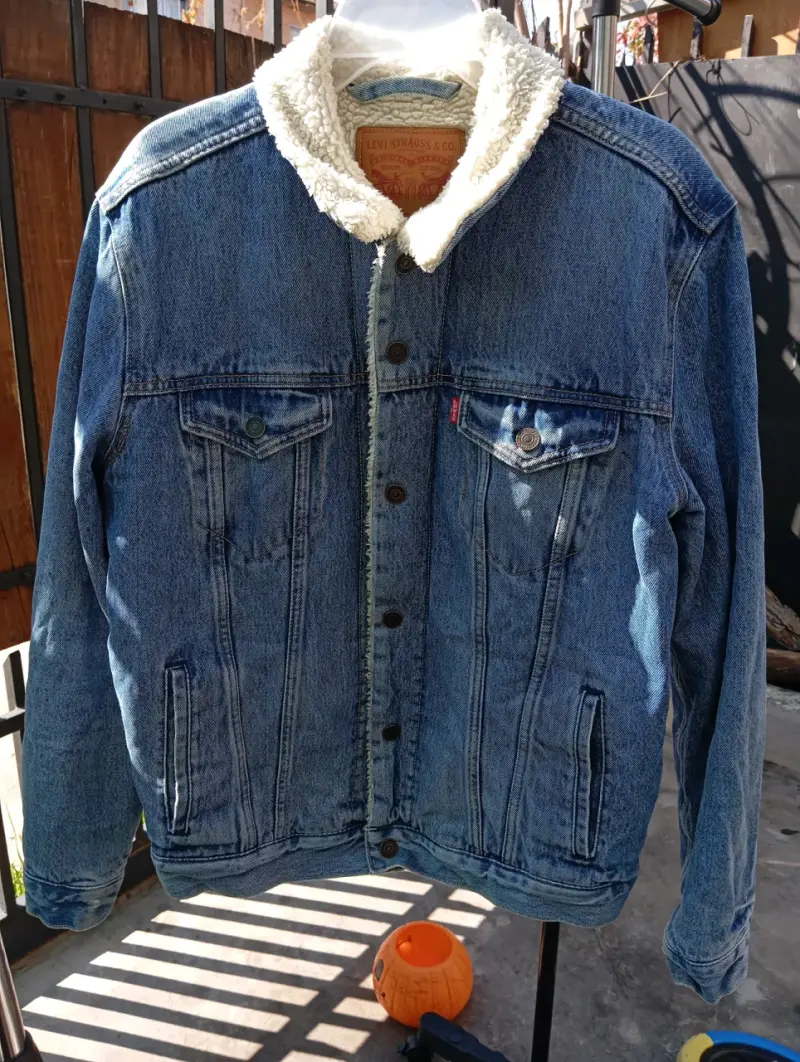 Chaqueta de jeans con forro levis - 1