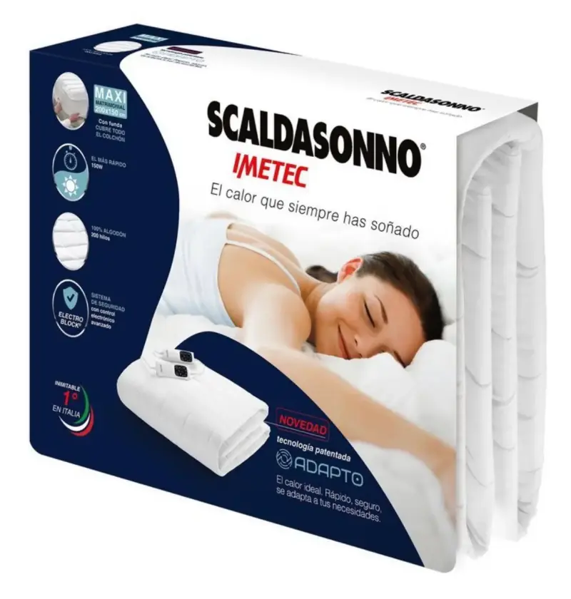 Calienta Cama 2 plazas Imetec Scaldasonno - 1