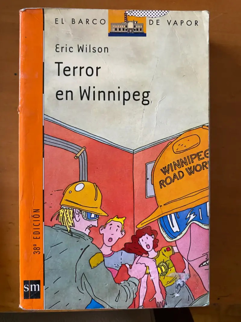 Libro 'Terror en Winnipeg'