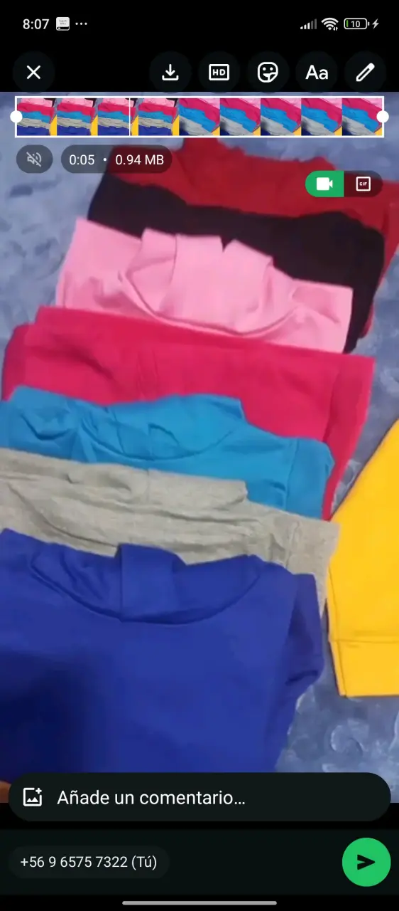 Polerones de colores varios niños - 6