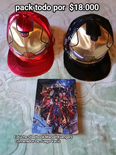 Gorros Iron Man y estuche Avengers - miniatura 1