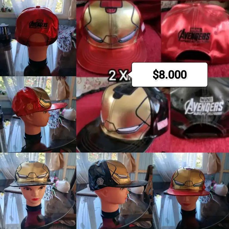 Gorros Iron Man y estuche Avengers - 2
