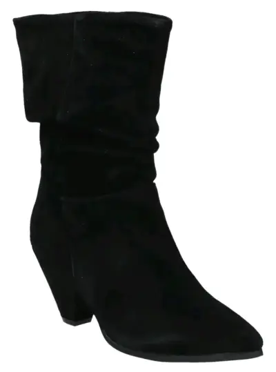 Botines de gamuza negros Bruno Rossi - miniatura 3