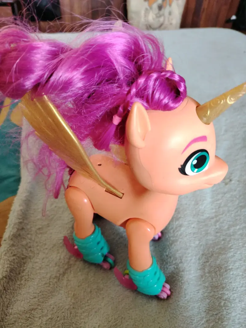 Juguete unicornio rodante - 3