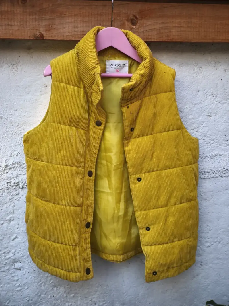 Chaqueta  acolchado amarillo Aussie - 2