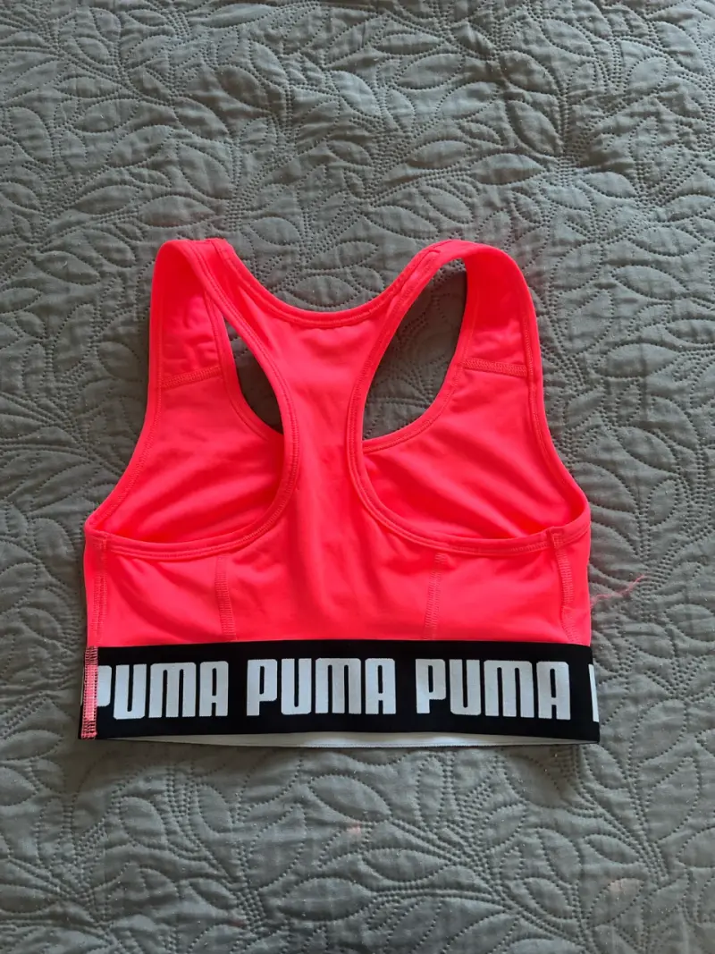 Top deportivo Puma rosado fluor - 2