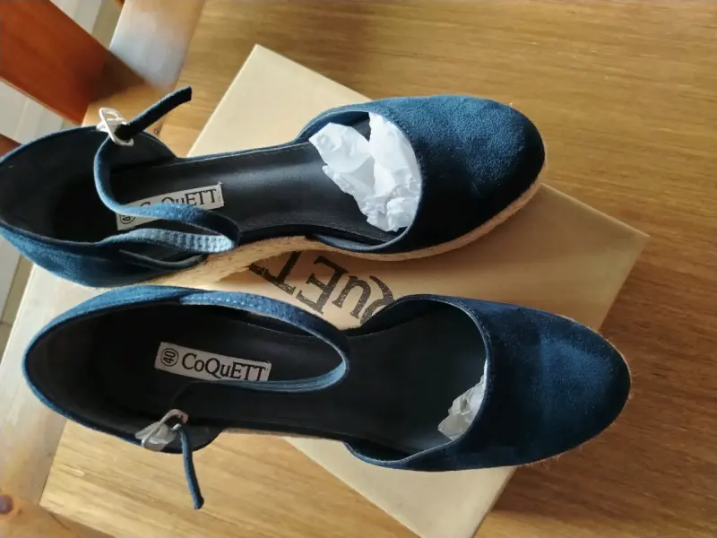 Zapatos azul marino CoQuett - 1