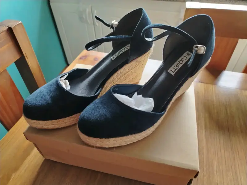 Zapatos azul marino CoQuett - 2