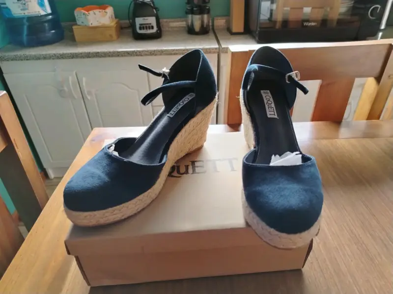 Zapatos azul marino CoQuett - 3