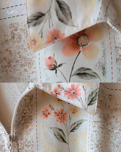 Chaqueta flores vintage - miniatura 3