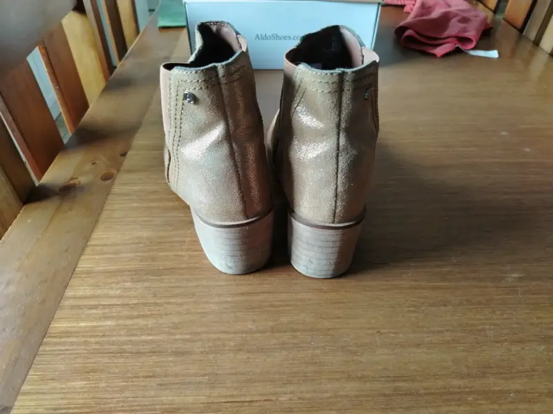 Botines de gamuza marrón - 3