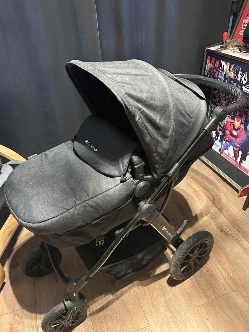 Coche para bebé Kinderkraft gris - 1