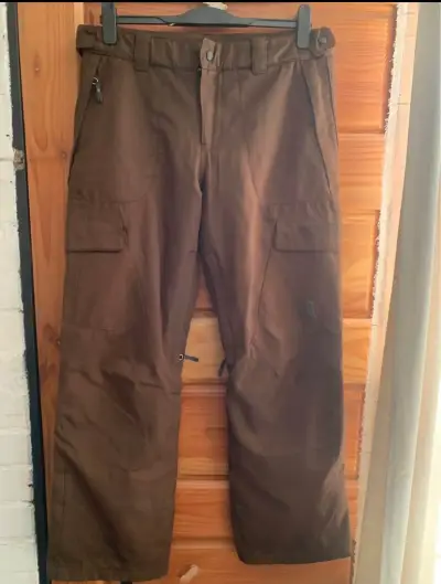 Pantalones cargo marrones - miniatura 1