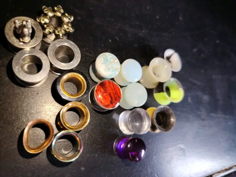Set de expansores para orejas - 2