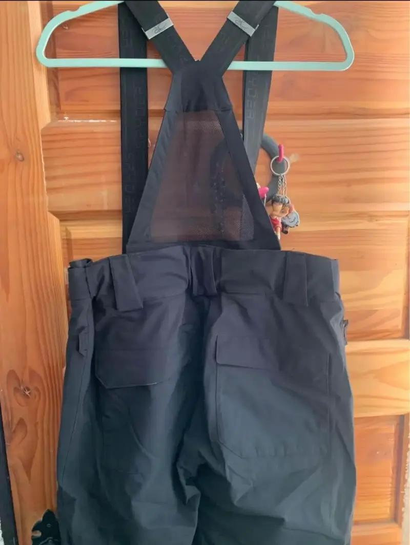Pantalones impermeables negros - 2