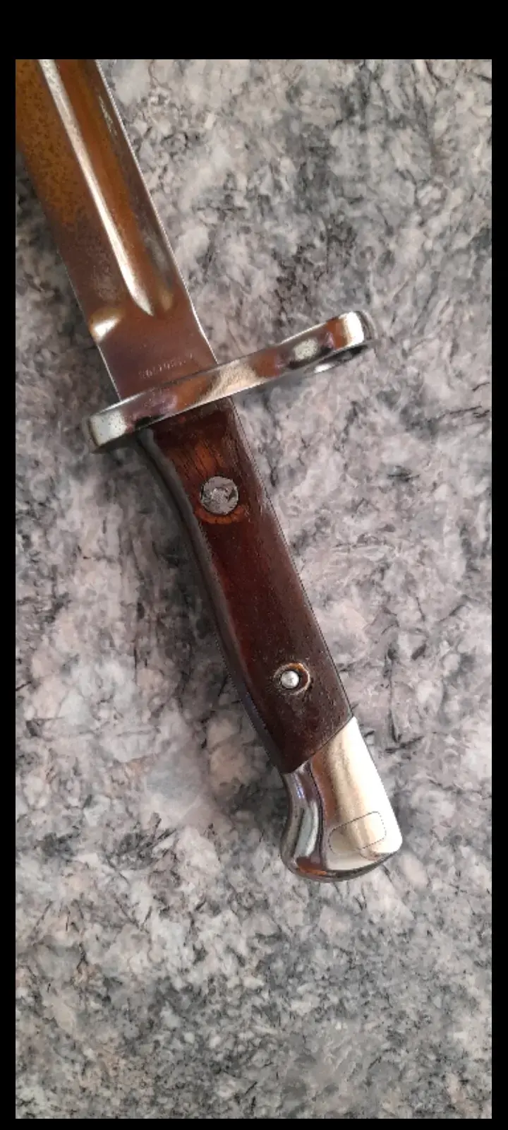 Bayoneta ALEMANA MAUSER MOD 1895 ORIGINAL - 2