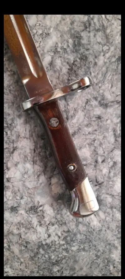 Bayoneta ALEMANA MAUSER MOD 1895 ORIGINAL - miniatura 2