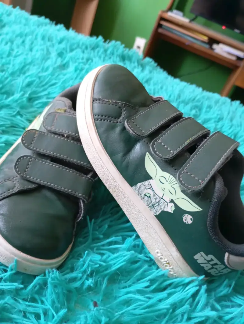 Zapatillas Star Wars verdes niño