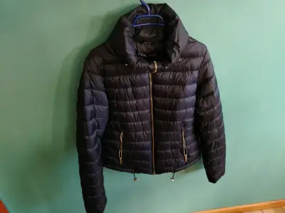 Chaqueta acolchada Zara azul marino - miniatura 3