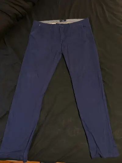 Pantalones azul oscuro - miniatura 1