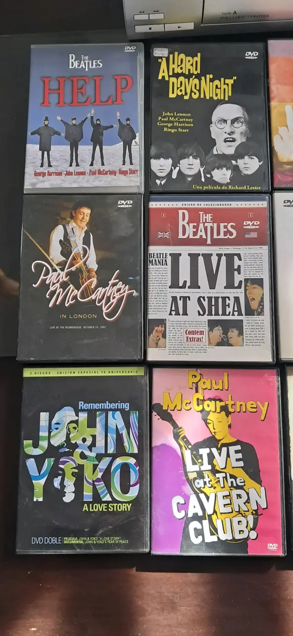 Colección de DVDs de The Beatles - 1