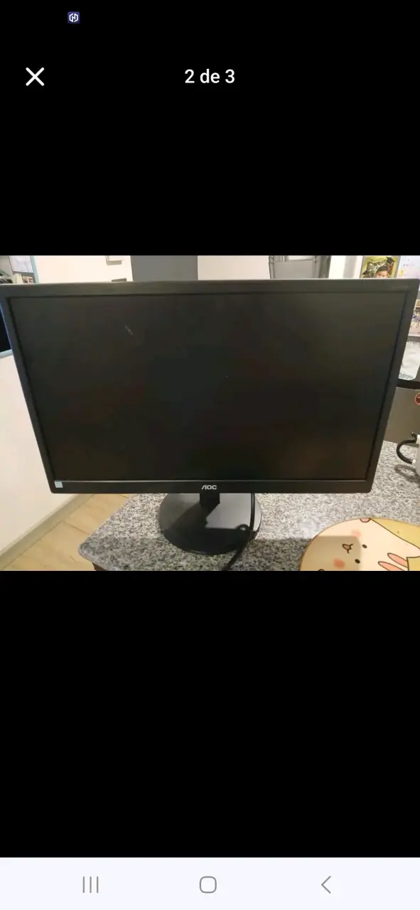 Monitor AOC pantalla plana 22 pulgadas - 1