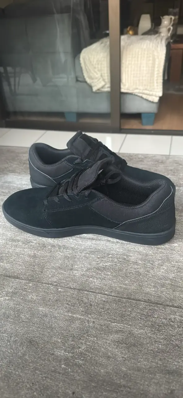 Zapatillas negras DC Crisis 2 casual - 3