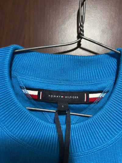 Sweater azul Tommy Hilfiger - miniatura 1