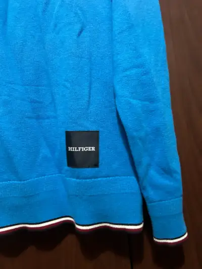 Sweater azul Tommy Hilfiger - miniatura 2