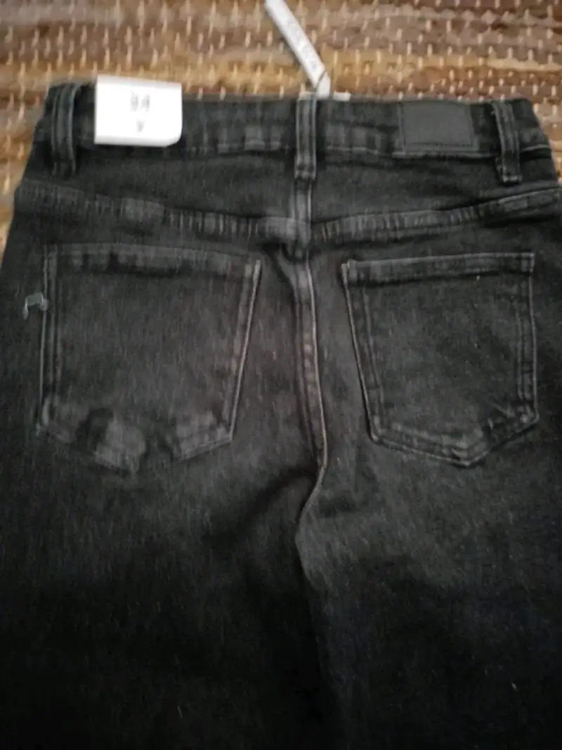 Jean negro talla 34 nuevo - 4