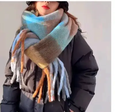 Pashmina de colores variados - miniatura 2