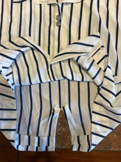 Blusa rayada blanco y negro - miniatura 2