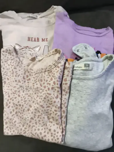 Lote de poleras de niña talla 10 - miniatura 1