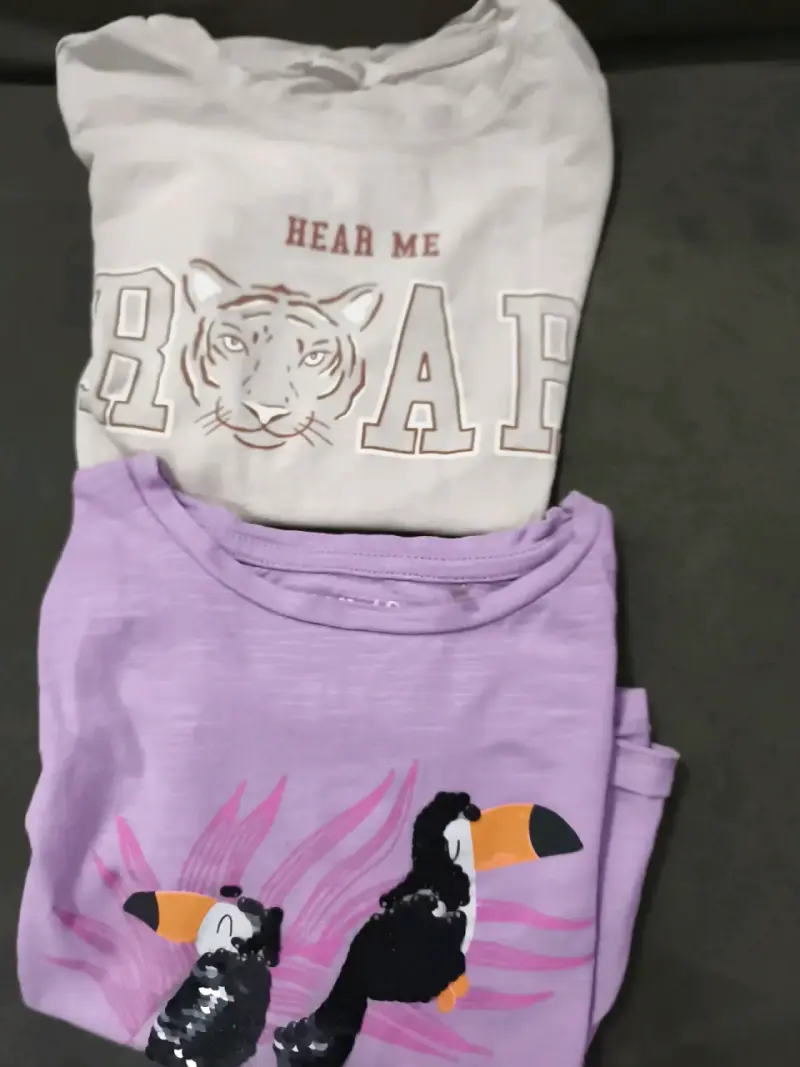 Lote de poleras de niña talla 10 - 2
