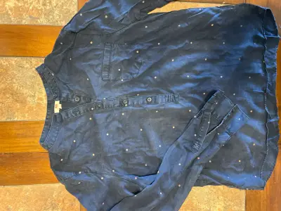 Camisa levi's azul con puntos - miniatura 1