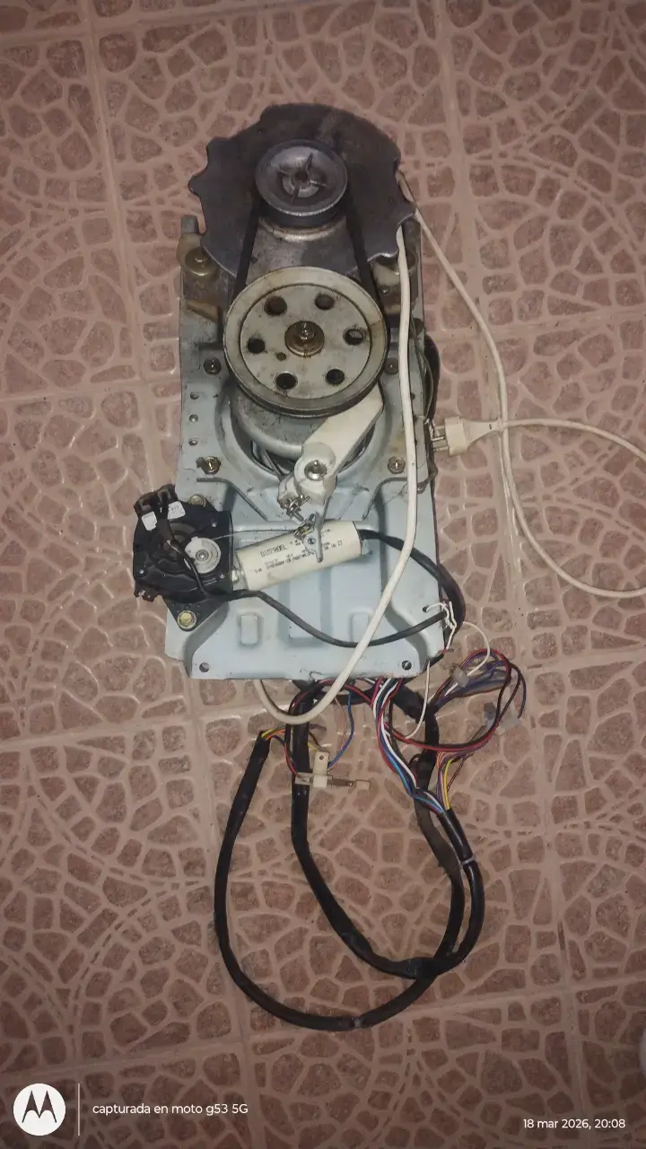 Motor eléctrico con polea - 3